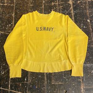 40s 50s Champion REVERSE WEAVE U.S. NAVY チャンピオン リバースウィーブ スウェット ヴィンテージ USA ビンテージ ミリタリー 両V 前V