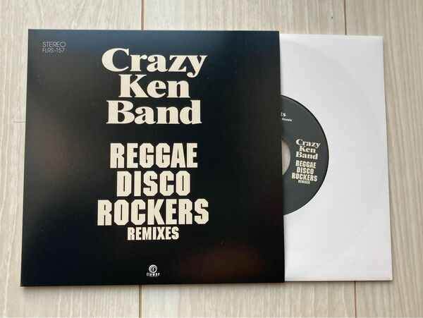 CRAZY KEN BAND「REGGAE DISCO ROCKERS REMIXES」アナログ 7inch 新品 即出荷