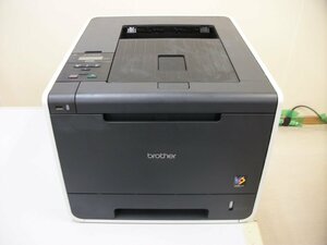 ★ 中古カラーレーザープリンタ / brother HL-4570CDW/自動両面印刷対応/ 残量不明トナー・ドラム付き ★