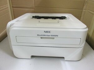 * б/у лазерный принтер [NEC MultiWriter 5000N] тонер / барабан нет *2311061