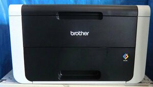 ◆中古カラーレーザープリンタ 【 brother HL-3170CDW 】/印字枚数205枚 /自動両面印刷対応/残量不明トナー/ドラム付き◆