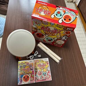 Nintendo Wii 太鼓の達人　ソフト２本セット　中古