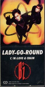 ◆8cmCDS◆B'z/LADY-GO-ROUND/3rdシングル/稲葉浩志/松本孝弘