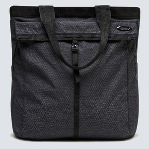  new goods Oacley OAKLEY tote bag approximately 28L water-repellent black Heather stretch business bag 