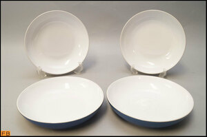 1344-デンビー◆パスタボウル 4枚セット深皿 PASTA BOWL 英国製 Denby