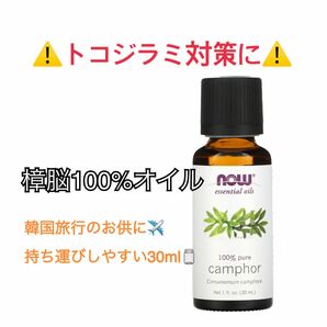 樟脳オイル 30ml