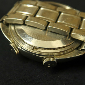 中古 腕時計 (1) JAEGER-LECOULTRE ジャガールクルト MEMOVOX メモボックス デイト メンズ AUTOMATIC 自動巻き 稼働品 ジャンク扱い の画像9