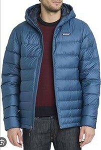 パタゴニア ハイロフト　ダウンジャケット　パーカー　ダウンフーディー Patagonia　ブルー　メンズ　男性用　サイズXS