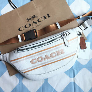 ☆新品☆コーチ/COACH バッグ CH000 チョーク ボディーバッグ ベルトバッグ ウエストバッグ ショルダーバッグ アウトレット品