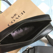 ☆新品☆コーチ/COACH バッグ F73338 ブラック ボディーバッグ ショルダーバッグ フライトバッグ クロスボディー アウトレット品_画像6