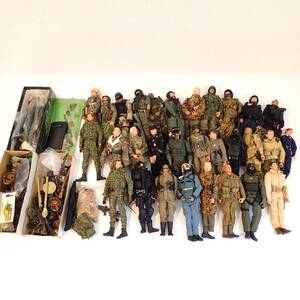 GI JOE GIジョー 他 ミリタリー フィギュア まとめて セット 30点 Kenner Hasbro おまとめ ジャンク 現状品 大量 YE52