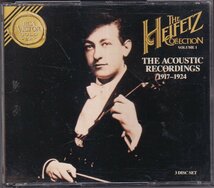RCA　ハイフェッツ(Vn)　コレクションVOL1～THE ACOUSTIC RECORDINGS 1917～1924　3CD_画像1