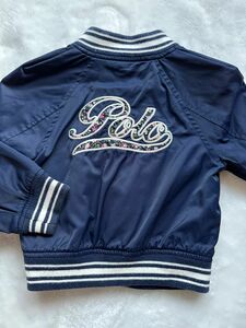 【中古】RalphLaurenラルフローレン リバーシブルジャケット 100cm