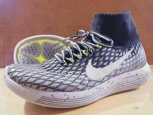 【美品・絶版モデル】 Nike/ Lunarepic Flyknit Shield/ 27.5cm/ 防水仕様/ ナイキ ルナエピック フライニット シールド 849664-001