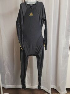 A-26 adidas製 超レア jetconcept フルスーツ競泳水着 サイズM (検索 全身 フルレングス ロングスパッツ アディダス レディース? メンズ?