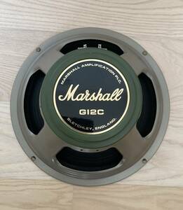 ＊Marshall/マーシャル/G 12C /Celestion /GREENBACK /スピーカー/16Ω/25W/BLETCHELEY ENGLAND/＃1＊ 