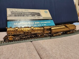 ★1962年製【B&O class 2-10-2】AKANE MODEL TRAINS★ブラス製！鉄道模型考★アカネモデルトレインズ