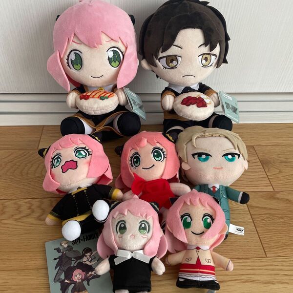 SPY×FAMILY スパイファミリー ぬいぐるみ7点セット