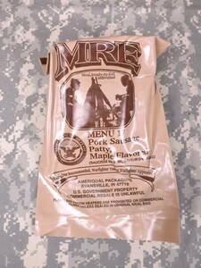MREレーション MENU -17 2022年4月検品 米軍 ミリ飯 ミリメシ 戦闘糧食 非常食 コレクション 送料無料