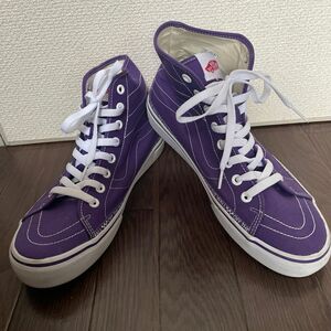 VANSパープル ハイカットスニーカー