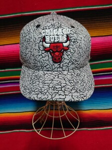 New Era 9FIFTY ニューエラ NBA スナップバック キャップ 未使用 グレー シカゴブルズ エレファント プリント Chicago Bulls