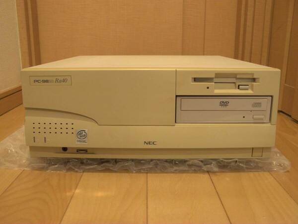 ■メンテナンス済■PC-9821 Ra40 + RAM 30MB + CF(2GB) + DVD/CD + 電池新品交換