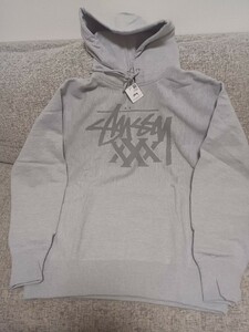 1円　STUSSY XXX スウェット スウェットパーカー サイズM ステューシー OLDSTUSSY オールドステューシー 黒タグ タグ付き 新品未使用