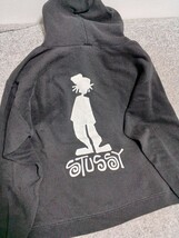 1円　STUSSY ステューシー スウェットパーカー パーカー 古着 アンティーク 黒タグ OLDSTUSSY オールドステューシー _画像3