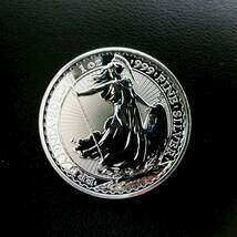 ◆　（美品）　2020 イギリス ブリタニア銀貨　1オンス　◆_画像1