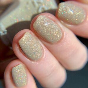 ZOYA baige glitter color