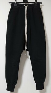 RICK OWENS DRKSHDW リックオウエンス ダークシャドー PRISONNERDRAWSTRING/サルエルスウェットパンツ incarnation インカネーション