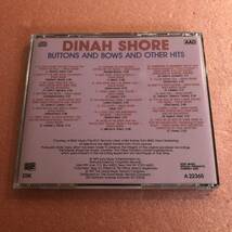 CD 22曲入り Dinah Shore Buttons And Bows And Other Hits ダイナ ショア _画像3