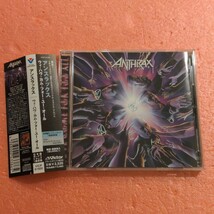 美品 CD 国内盤 帯付 ボーナス トラック付 アンスラックス ウィ ハヴ カム フォー ユー オール ANTHRAX WE'VE COME FOR YOU ALL_画像1