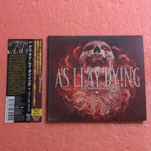 CD 国内盤 帯付 アズ アイ レイ ダイイング ザ パワーレス ライズ AS I LAY DYINGTHE POWERLESS RISE