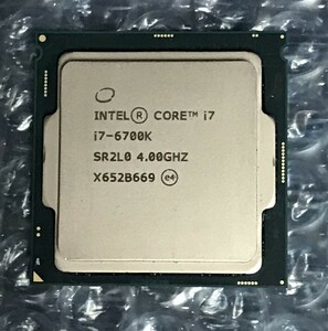 第 6世代インテル Core i7-6700K　プロセッサー 最大4.20 GHz 　動作確認済み
