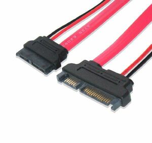 Slimline SATA= data, power supply unification SATA conversion cable 30cm