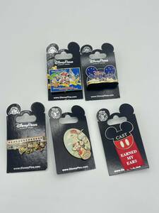 【5個まとめ売り】PIN TRADING DISNEYピンバッジ ピンズ　ディズニー　ミッキー