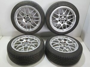 23-31-41　　BMW　３シリーズ　AL19　E46 　【　BBS　ホイール　4本　8J　17インチ　ET38　5穴　PCD120　215/45R17　】　