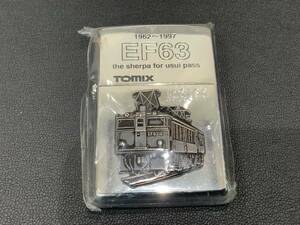 ★ 未使用品 ★ zippo ジッポー TOMIX トミックス EF63 1997年製 シリアル番号 