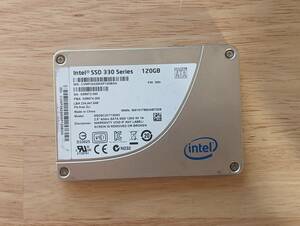 11281516【送料無料】【動作確認済み】　INTEL 内蔵ハードディスク　SSD 120GB　