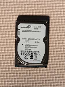 11141359【送料無料】【動作確認済み】　Seagate HDD　2.5インチ 内蔵ハードディスク　1000GB　