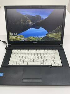 中古 富士通 LIFEBOOK A576/P Win10 Pro Celeron メモリ4GB HDD500GB (No.171)