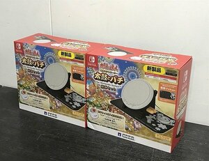 MBG04352SGM ★未使用★HORI 太鼓の達人専用コントローラー 太鼓とバチ for Nintendo Switch 豪華セット NSW-430×2台