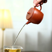 一等品 紫砂 茶壺 手作り 茶壷 茶入 煎茶道具 煎茶道具急須 常滑焼 茶器 茶道具 工芸品陶芸 容量：220ML_画像6