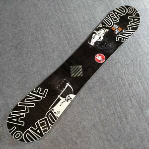  junk snowboard board twin chip Trick SLQ ALIVE DC 138cm Camber snowboard snow board USED [2417]