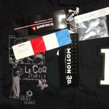 新品 ルコック ゴルフ ナイロンジャケット LL メンズ O 裏地メッシュ ストレッチ 長袖スニード le coq sportif デサント_画像4