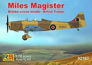 ○RS MODELアールエスモデル／ マイルズマジスター　英国練習機他３デカール(1/72)