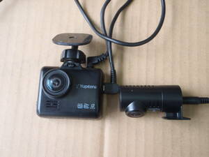 ユピテル　2カメラドライブレコーダー　Y-200　中古