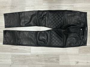 【美品】ROARS ORIGINAL ロアーズオリジナル MOTOPAN３ LEATHER PANTS / モトパン３レザーパンツ