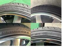 【中古】アミスタット KLAUD 19x8J 5H 114.3 +48 4本 1台分 215/35R19 B/P ディッシュ カスタム ヴォクシー ノア ステップワゴン など_画像6